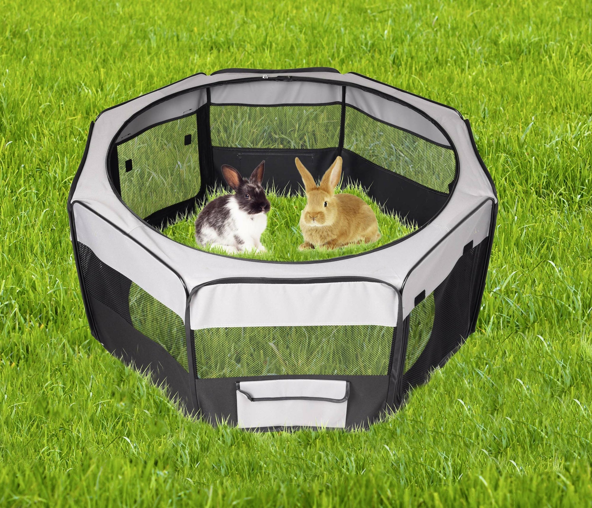 Parc à Chiots Léger et Sécurisé avec Poches