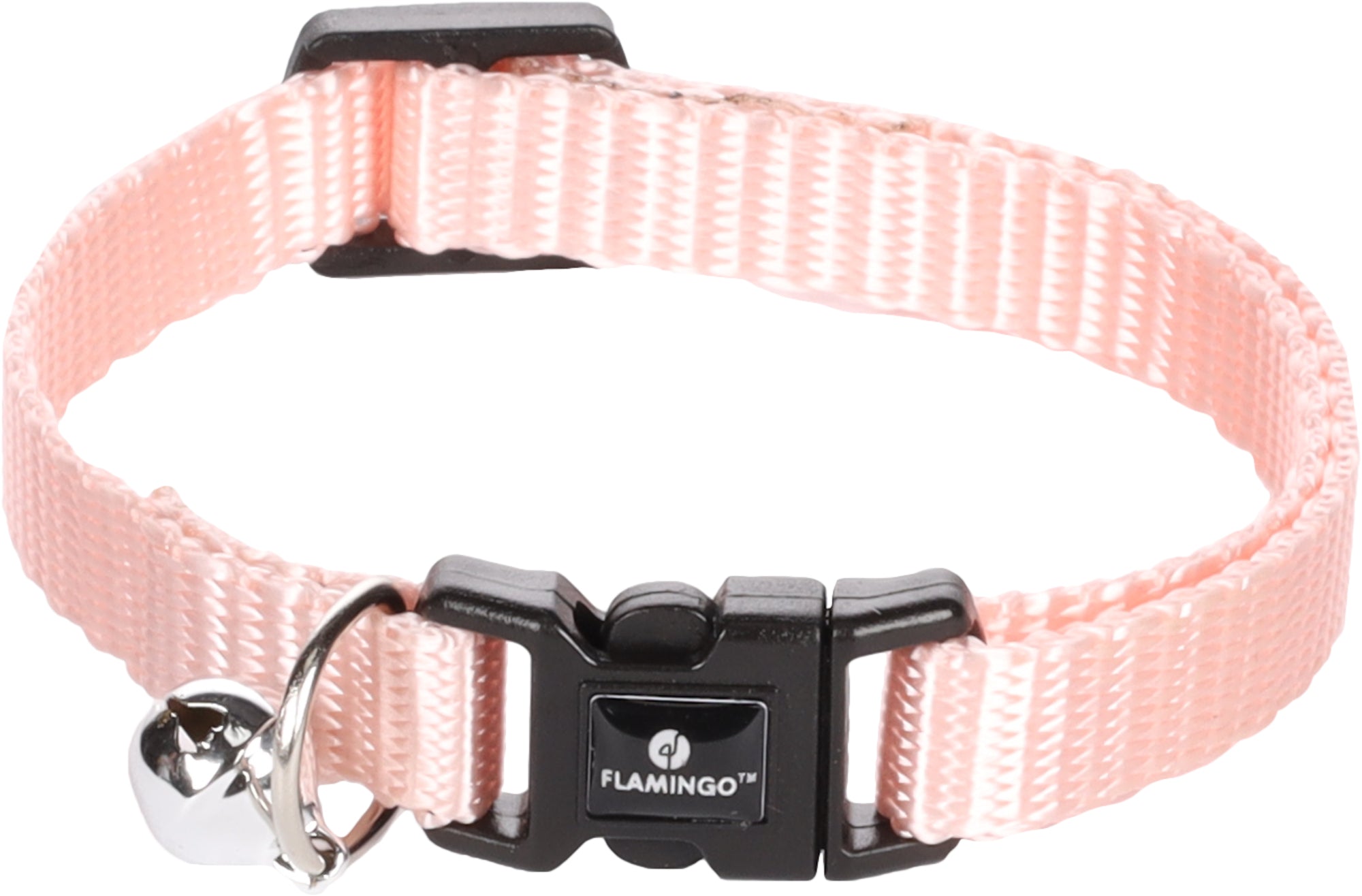 Collier Sécurité Rose pour Chat avec Clochette