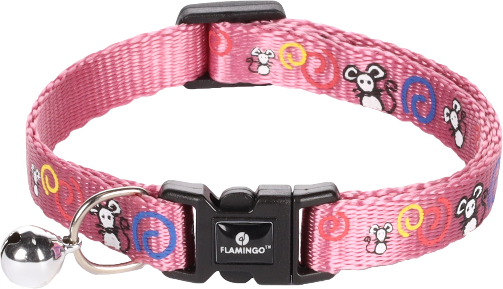 Collier Pour Chat Violet avec Clochette