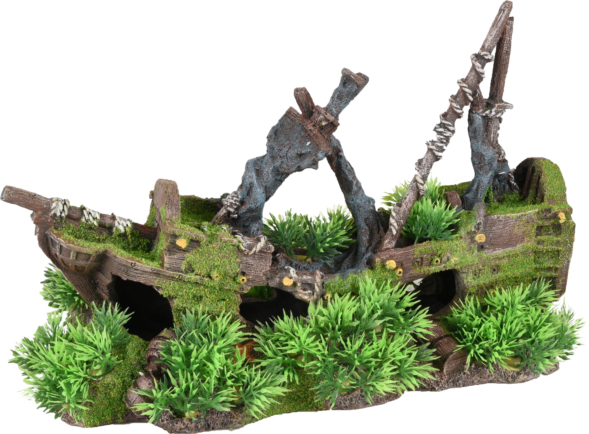 Épave Moza: Habitat Naturel pour Aquarium