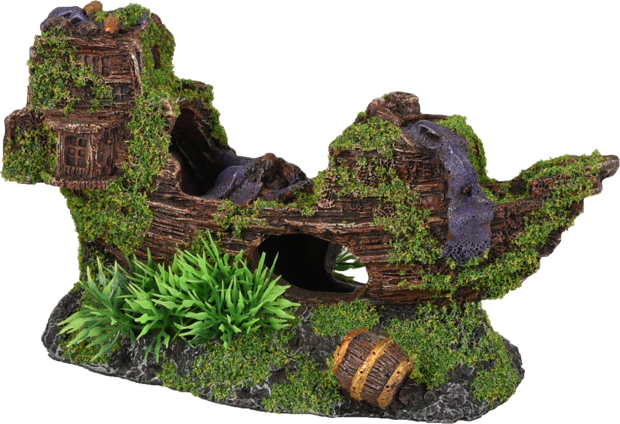Épave Moza: Habitat Naturel pour Aquarium