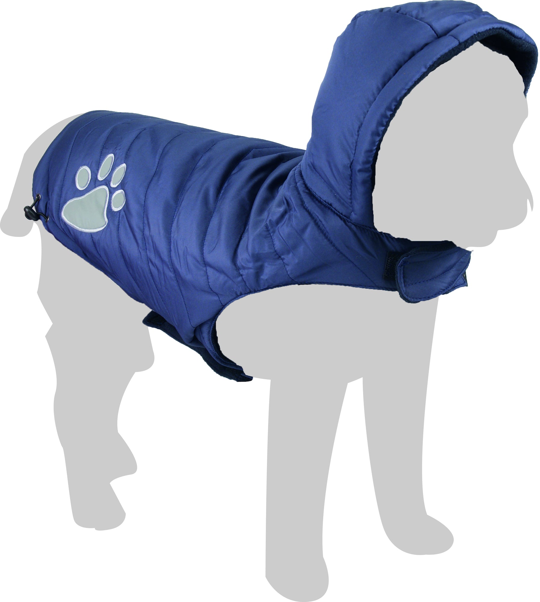 Manteau Chaud pour Chiens avec Capuche Élégante