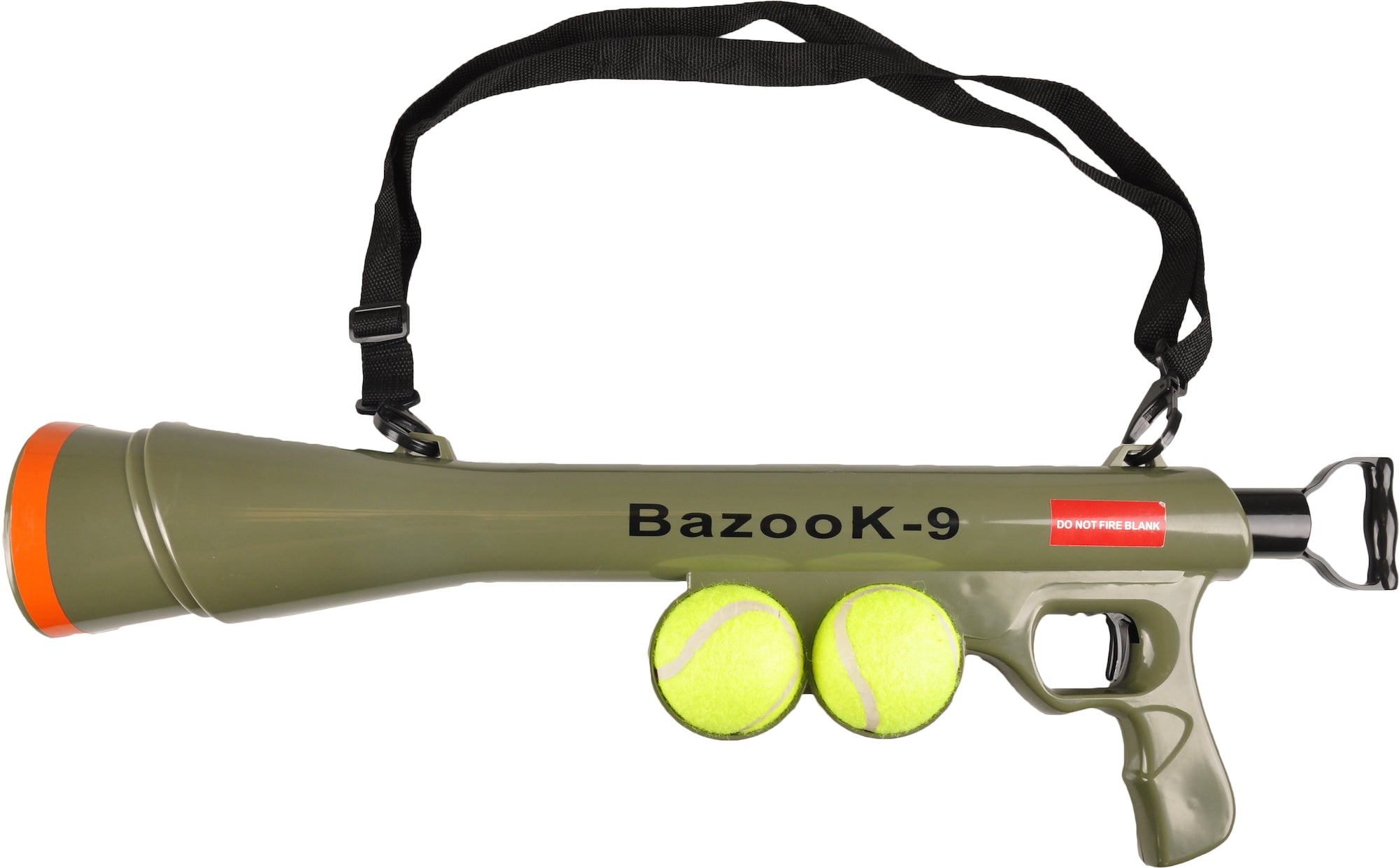 Jouet Bazooka avec balle Kaki