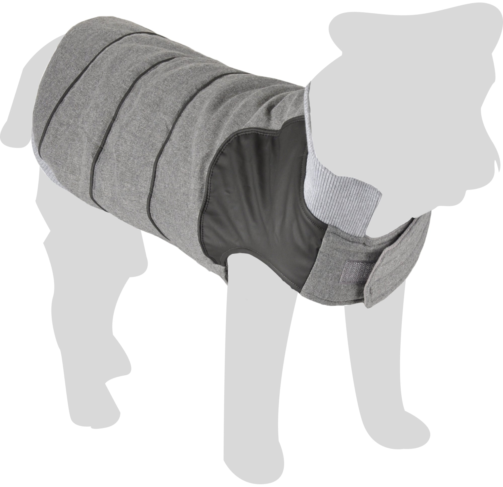 Chic Pull Gris pour Chiens Élégants