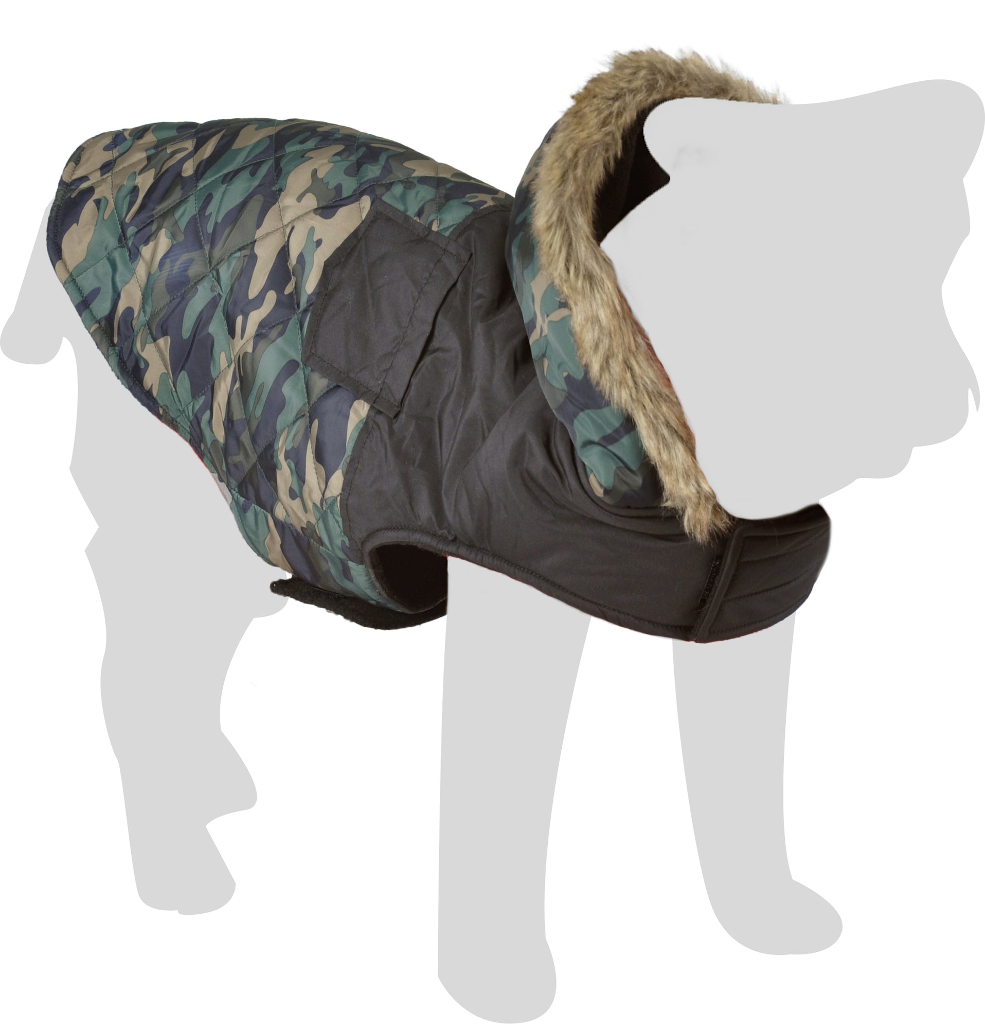 Manteau d'hiver Kaki