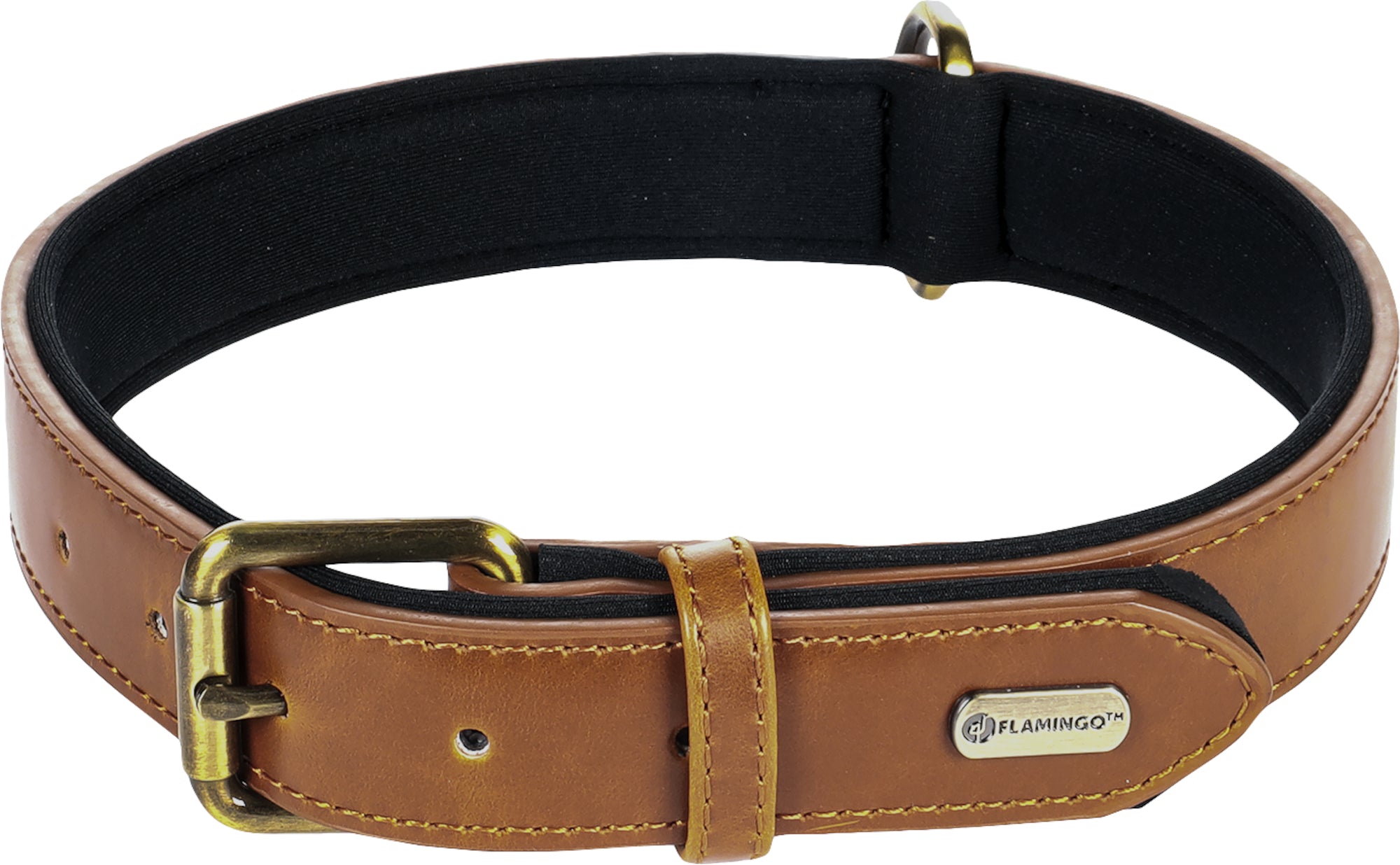 Collier Avec neoprène Cognac