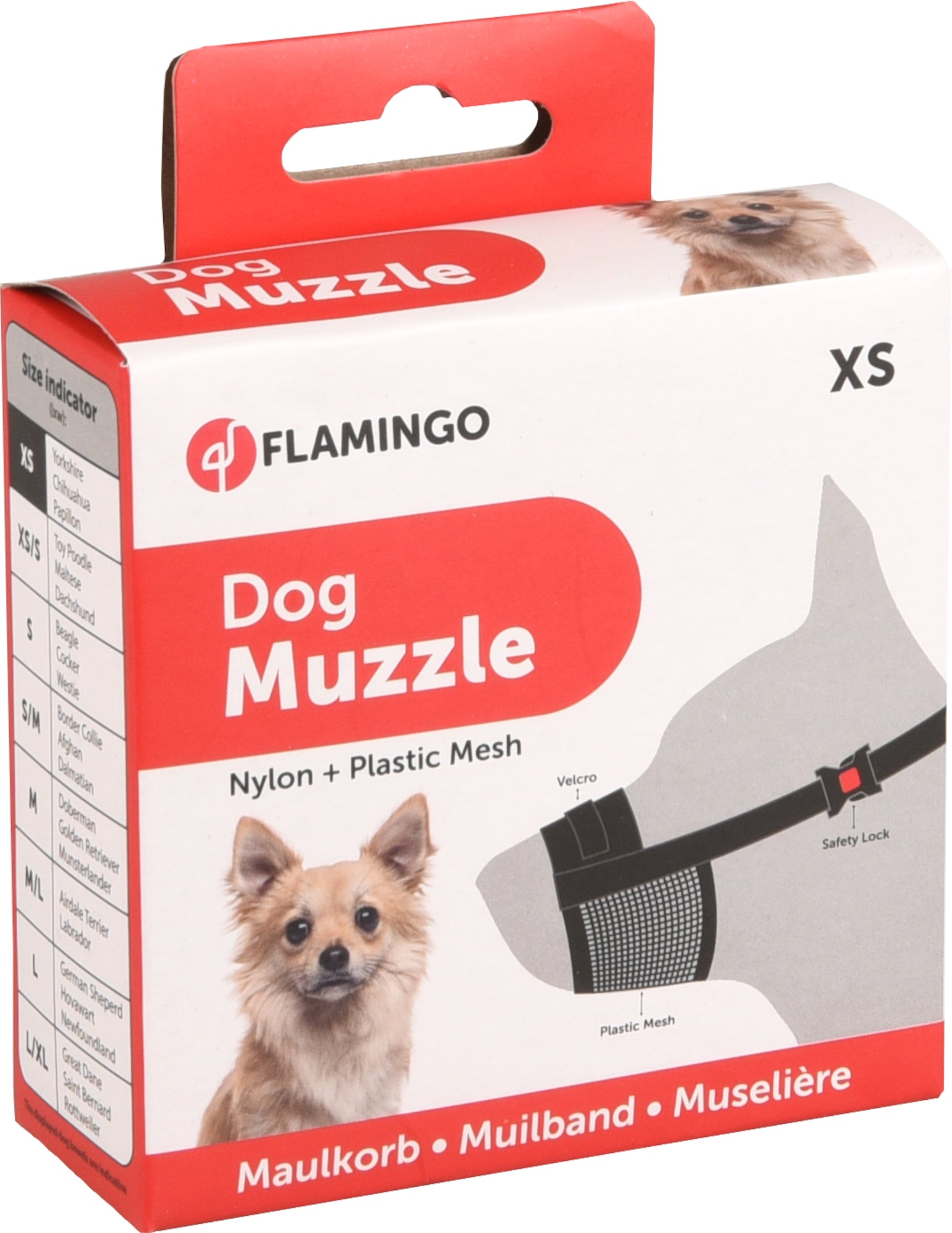 Muselière Confort Respirant pour Chiens