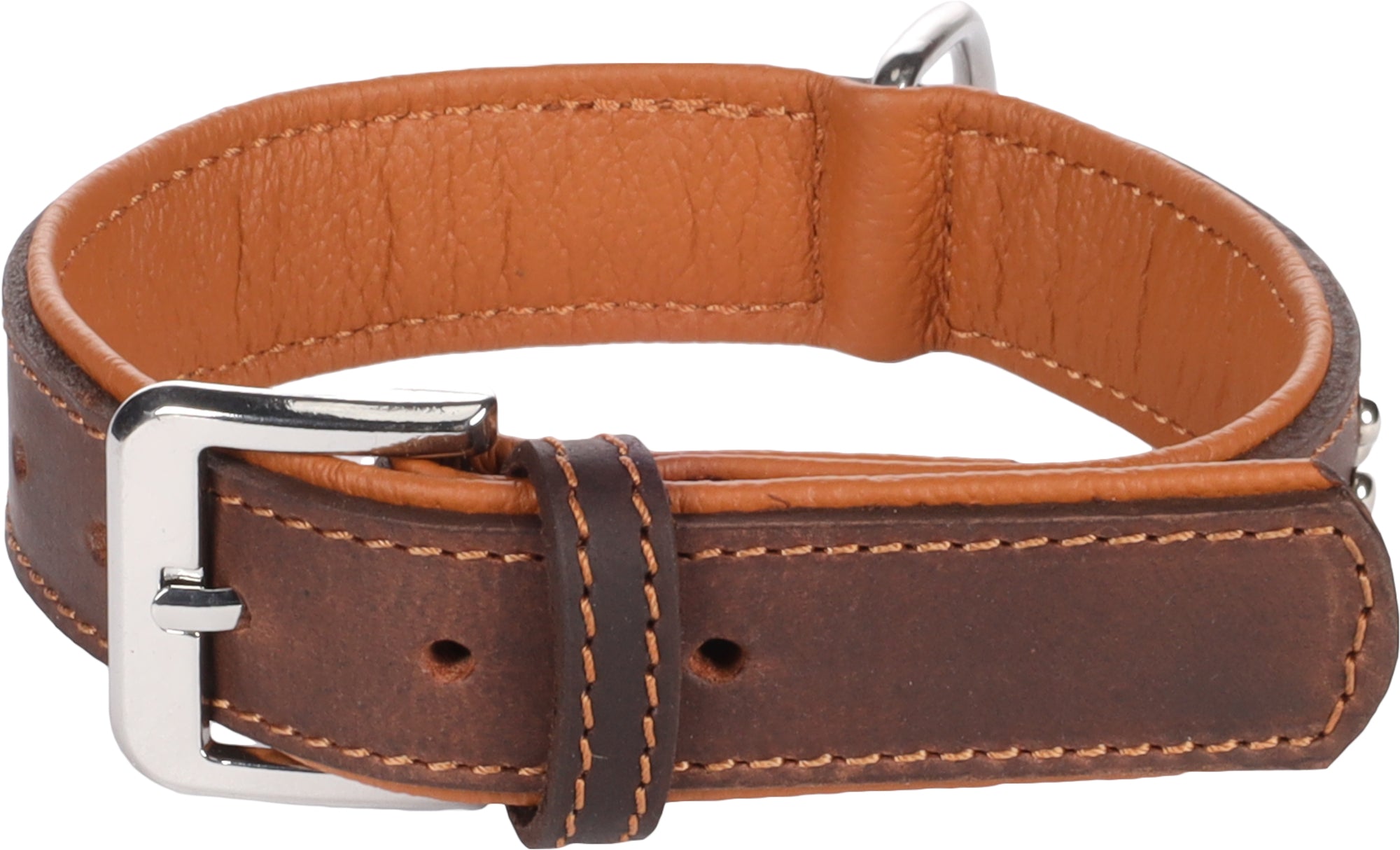 Collier en Cuir de Buffle Résistant et Confortable
