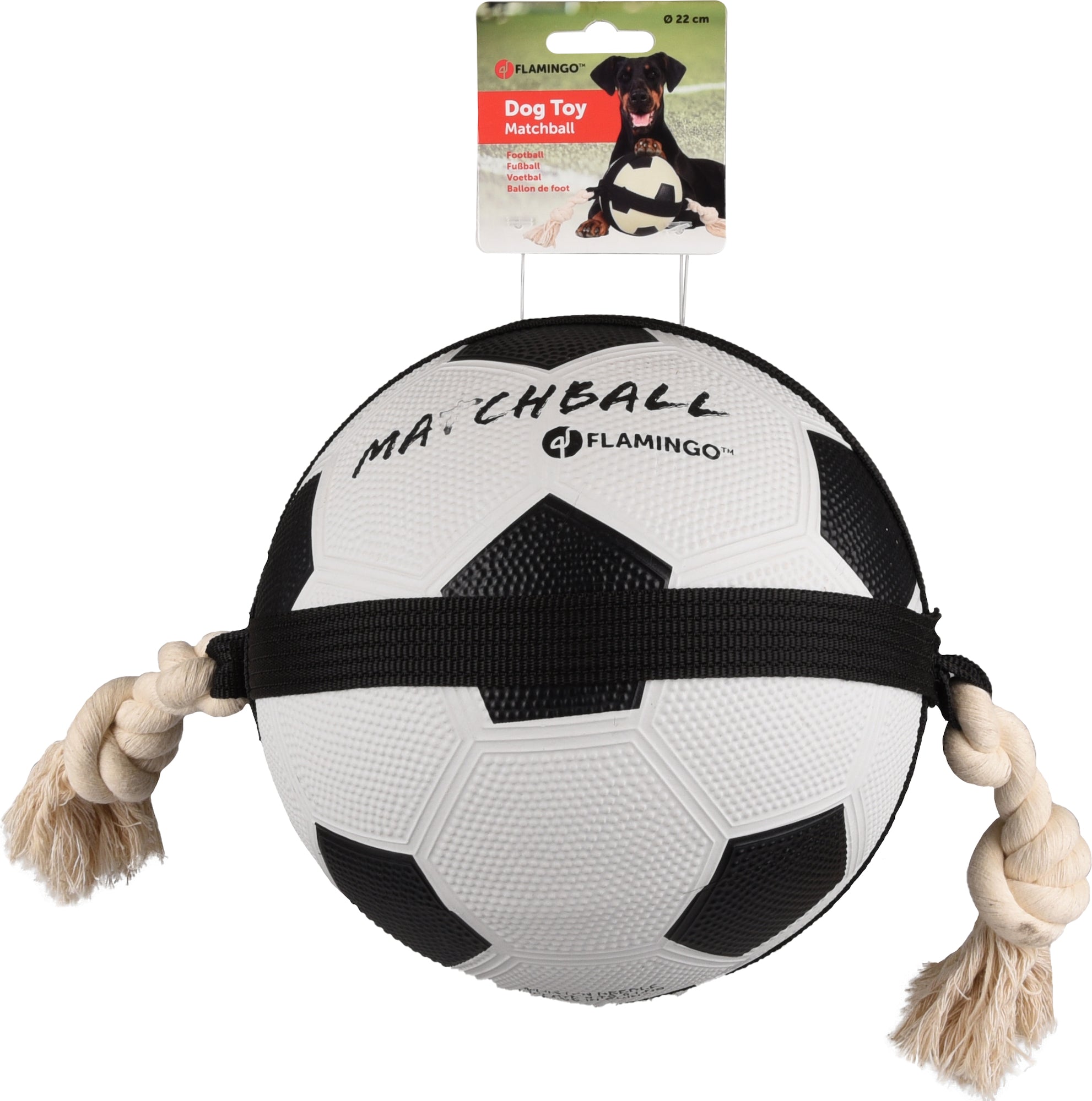 Jouet Ballon de football avec corde