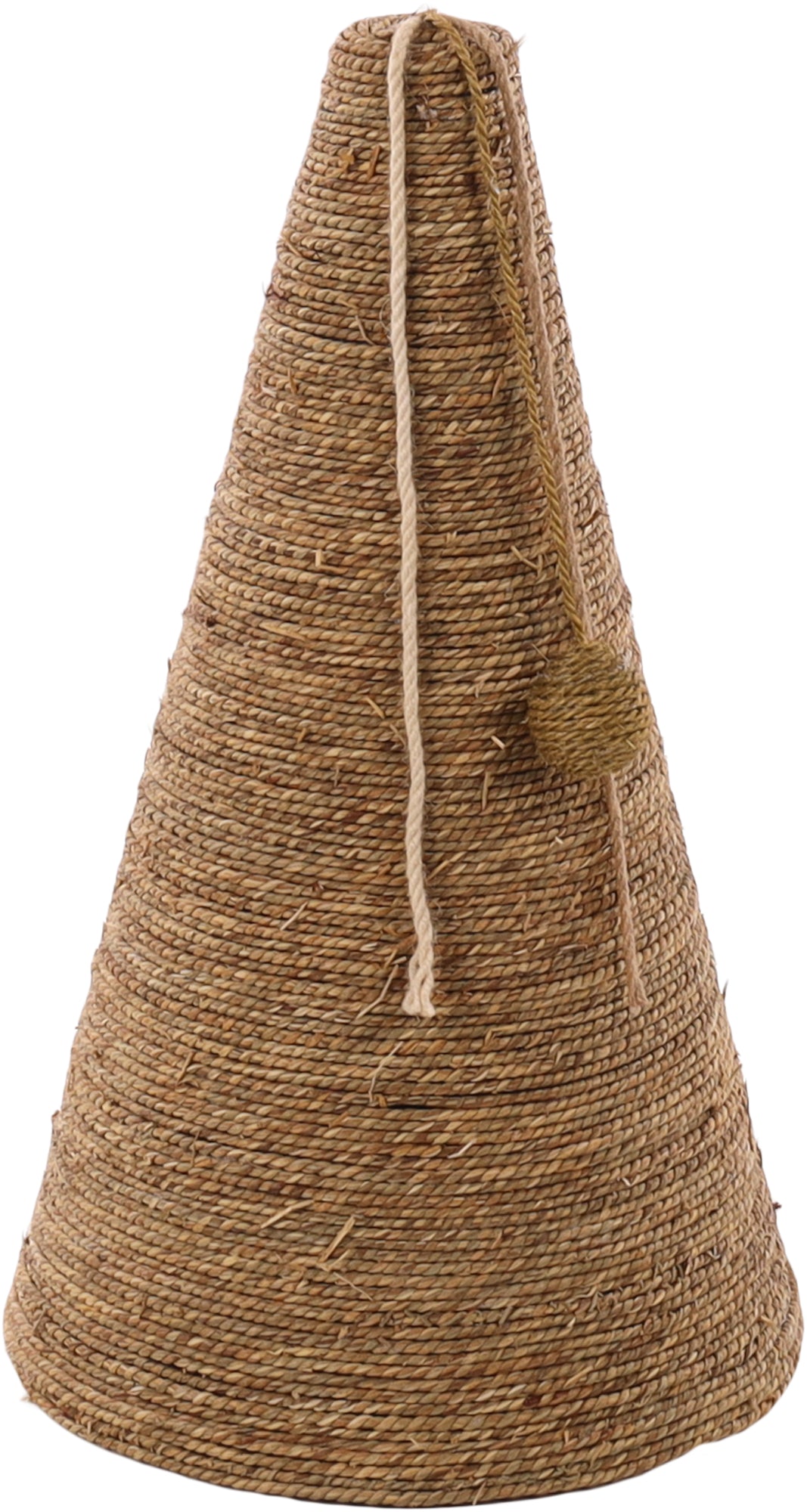 Arbre à Chat en Jonc de Mer avec Jouet Suspendu