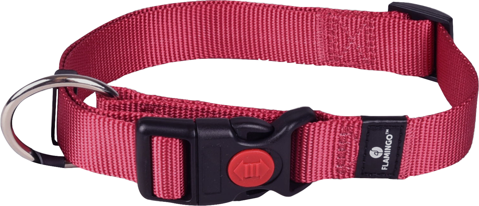 Collier Rouge Cerise pour Chiens Ziggi