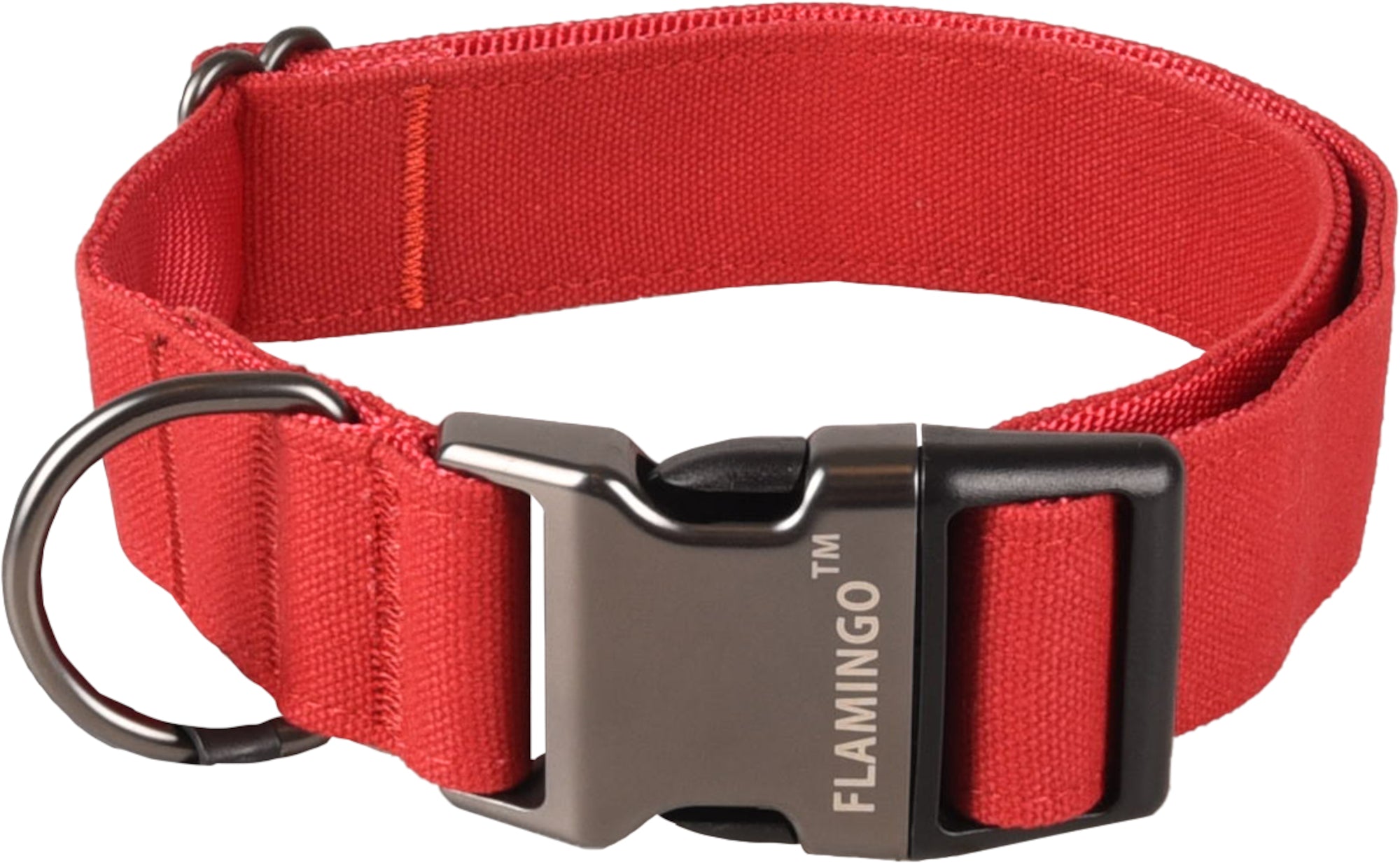 Collier Rouge Ajustable pour Chiens Oxana