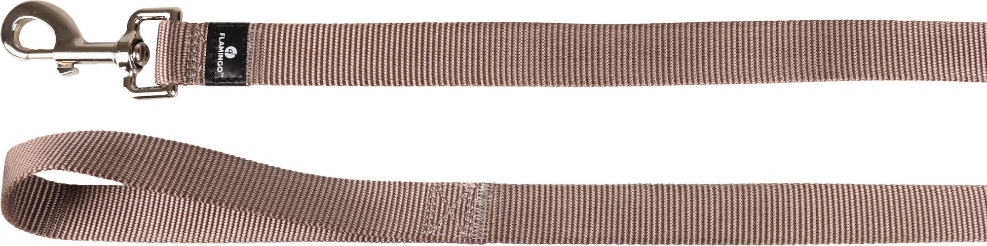 Laisse Taupe en Nylon Ziggi Collection