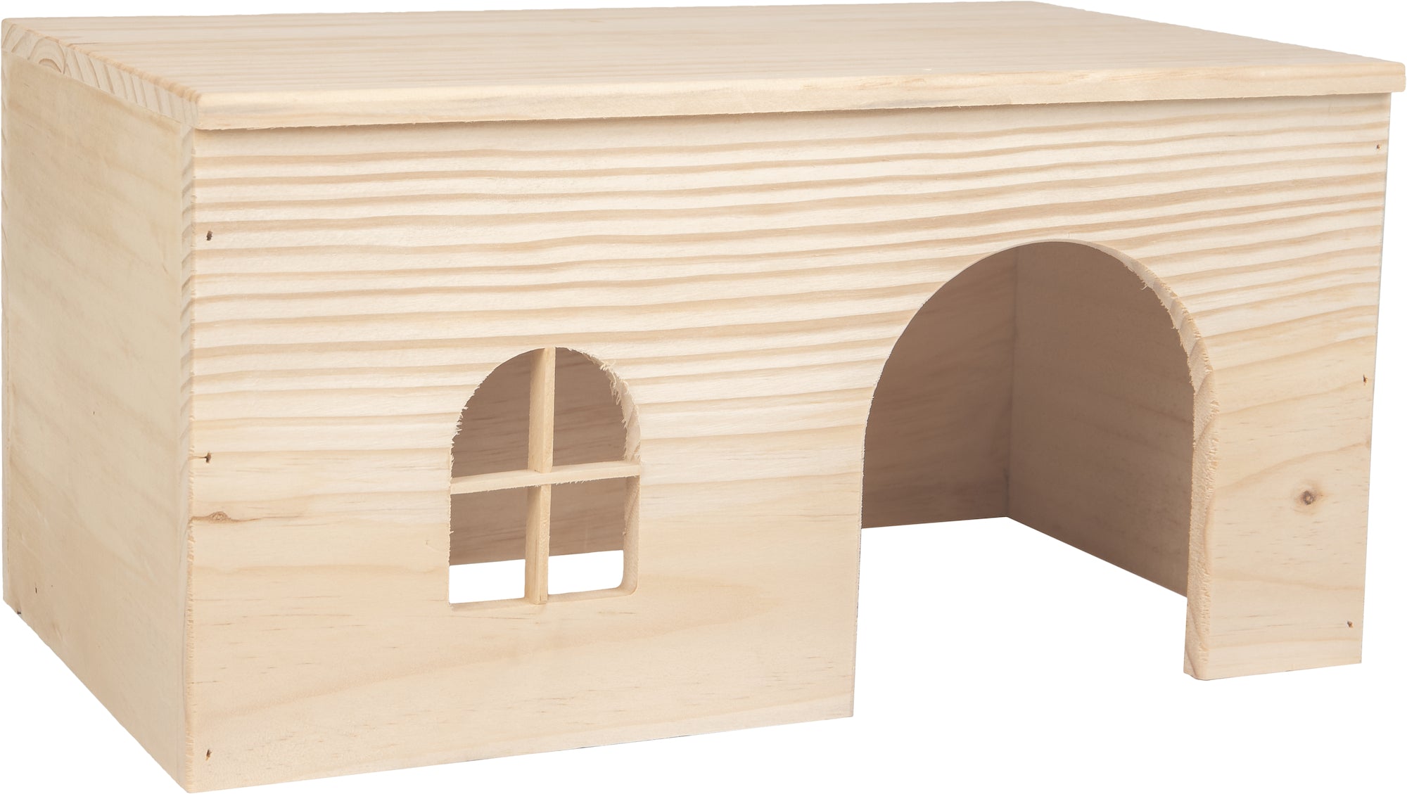 Abri Confortable en Bois pour Rongeurs