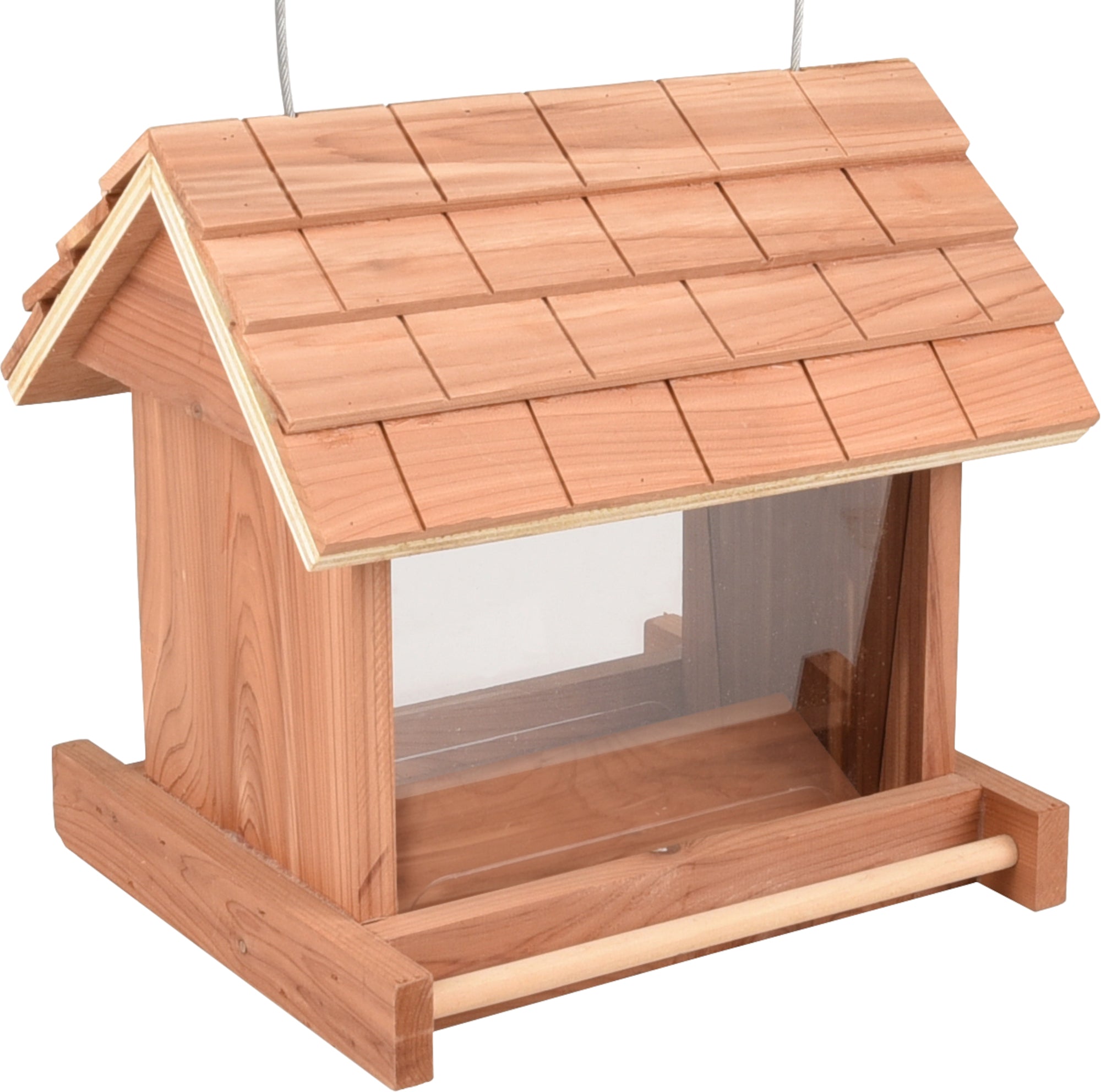 Distributeur de Graines en Bois et Plexiglas