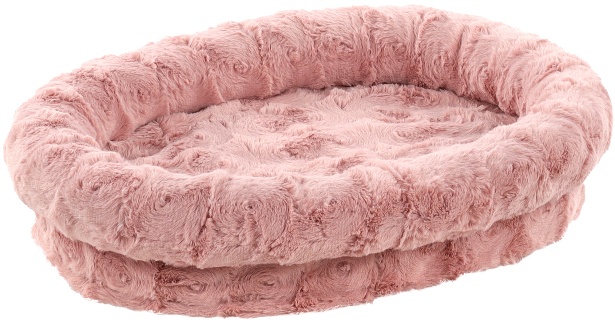 Cocon Douillet pour Chiens en Rose Poudré