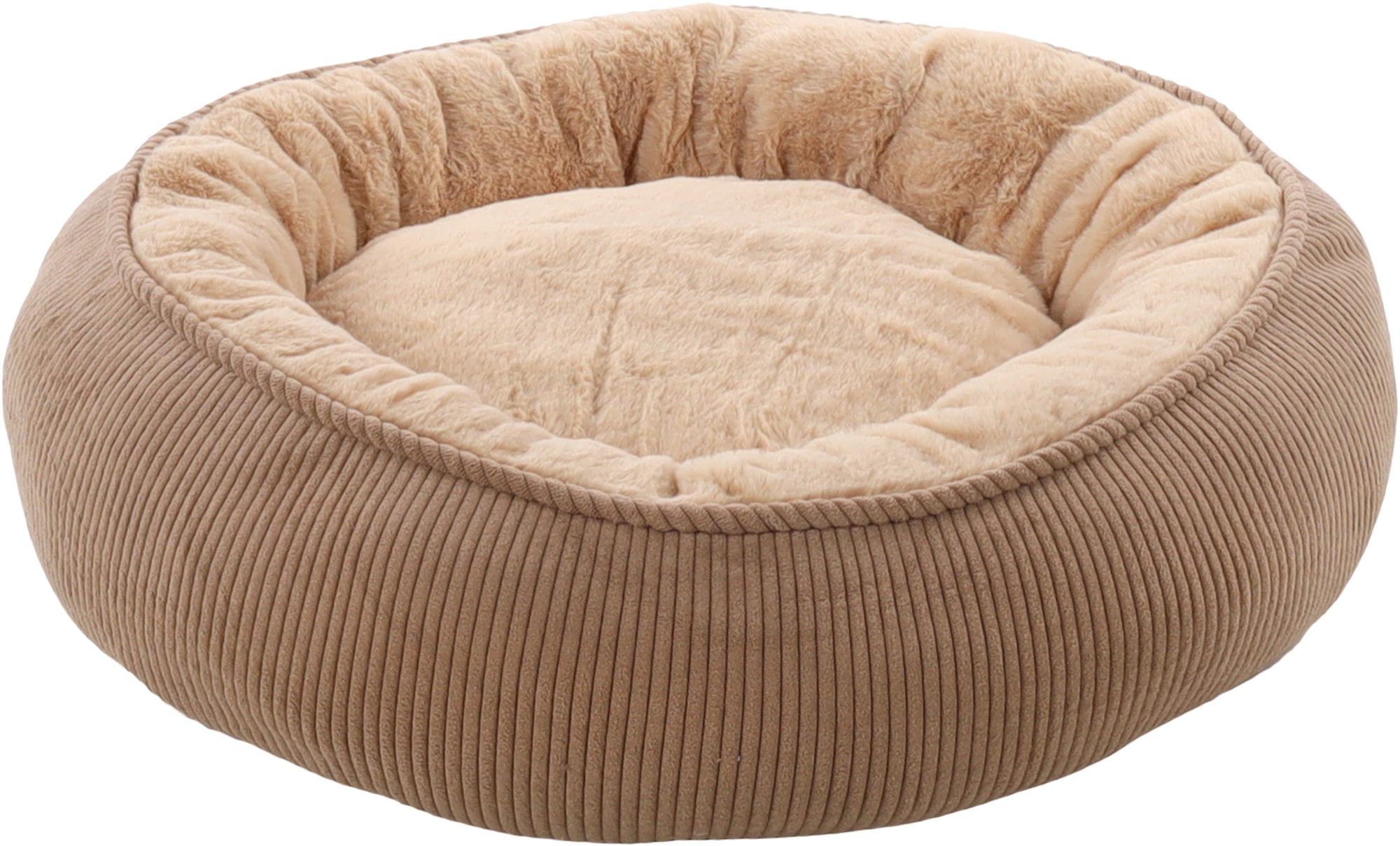 Panier Rond Vieux rose
