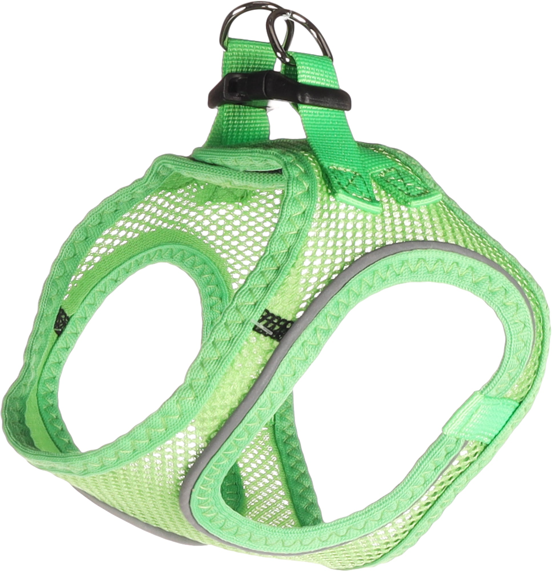 Harnais Sécurisé Chiot Vert Réfléchissant