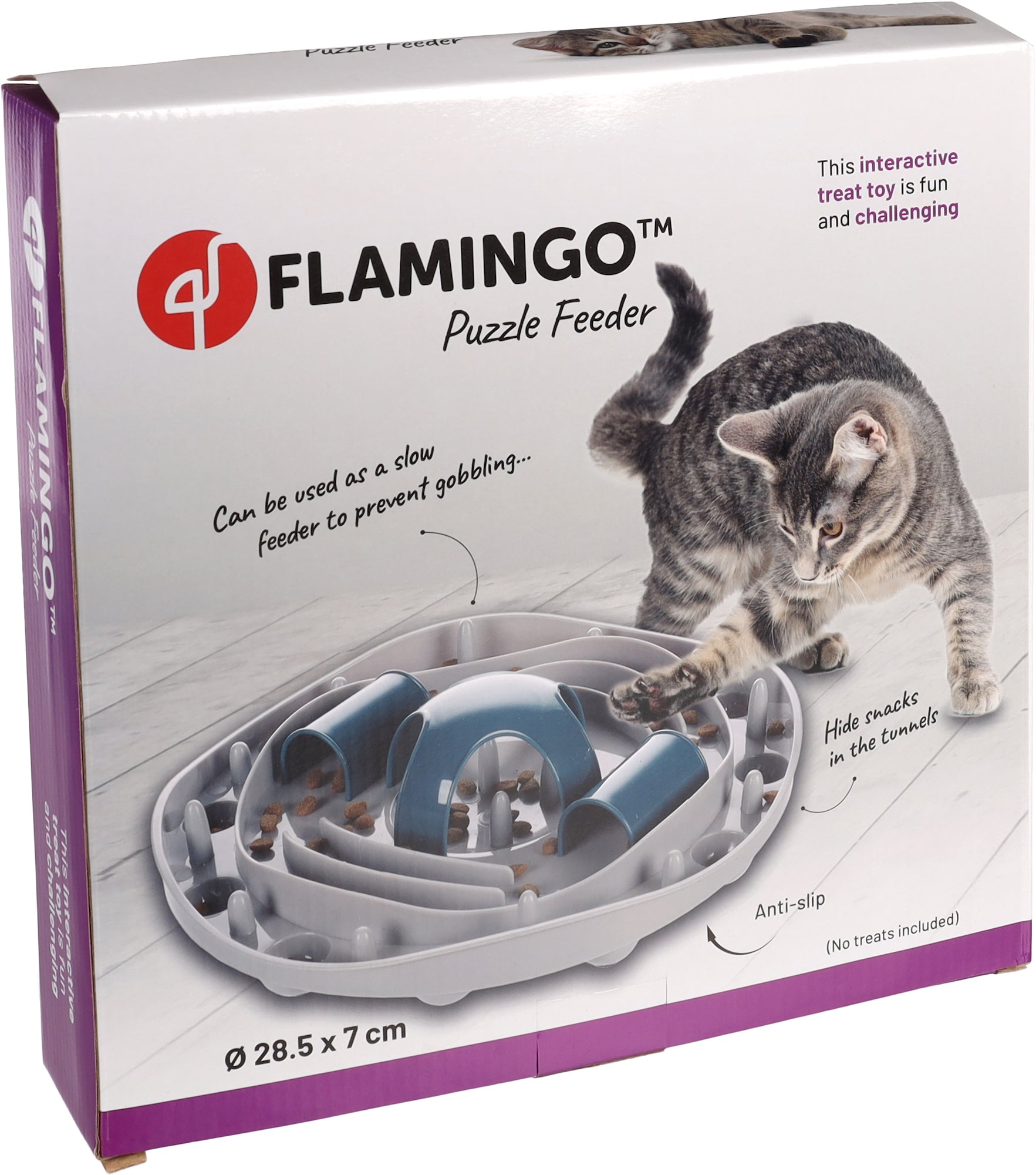 Distributeur de Friandises pour Chats Hanto Grijs