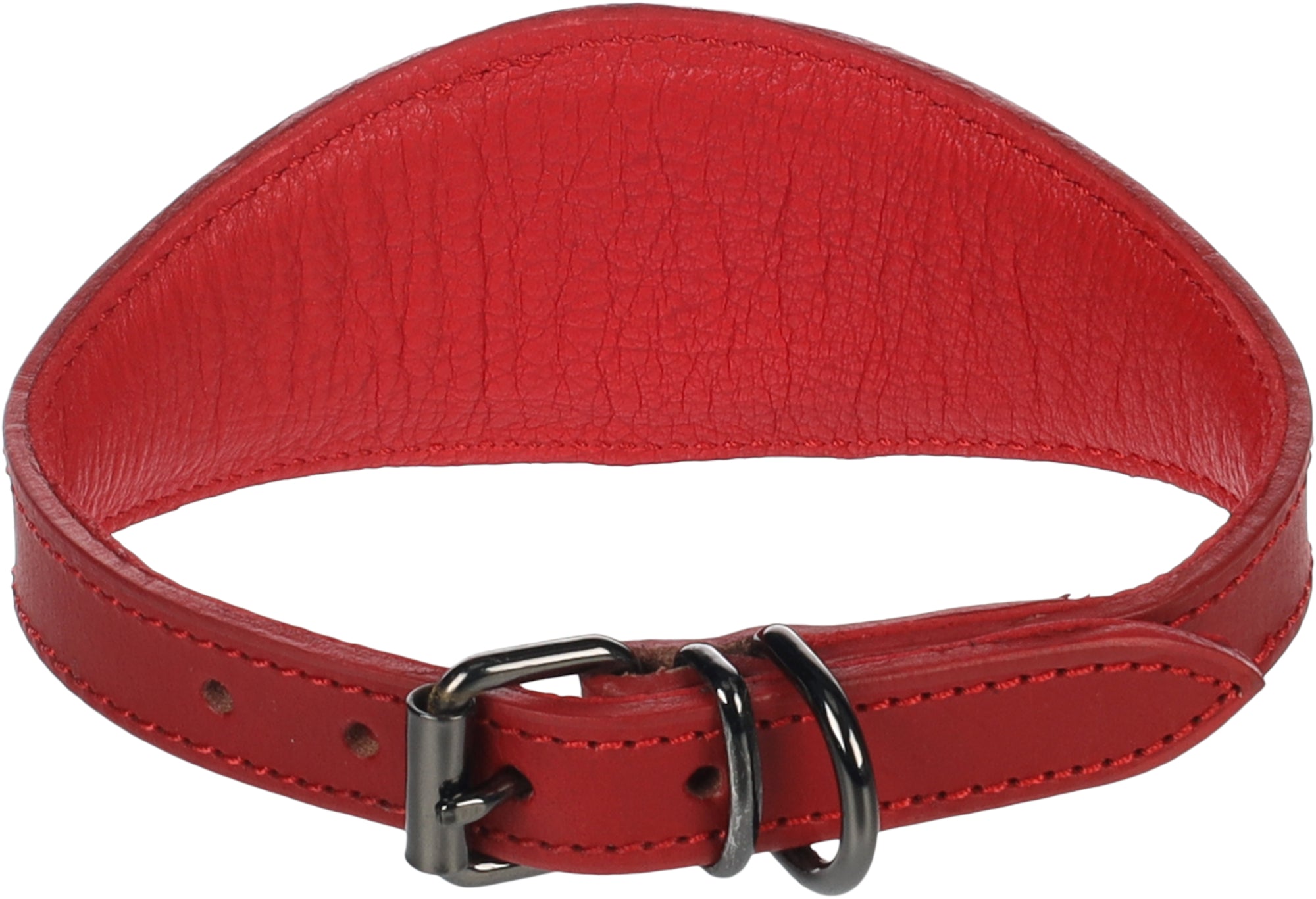 Collier Confort en Cuir de Buffle pour Lévrier