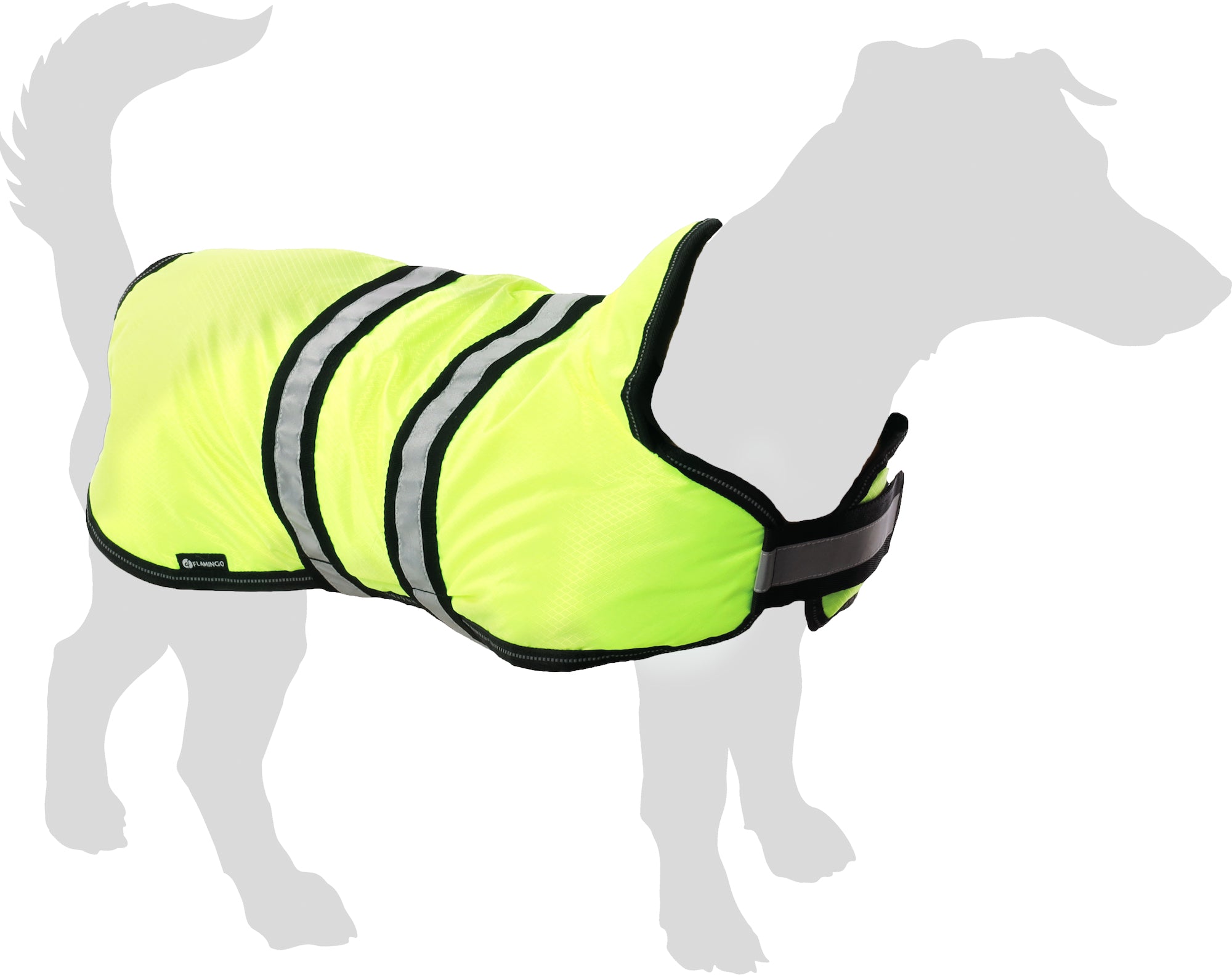 Manteau d'hiver fluo
