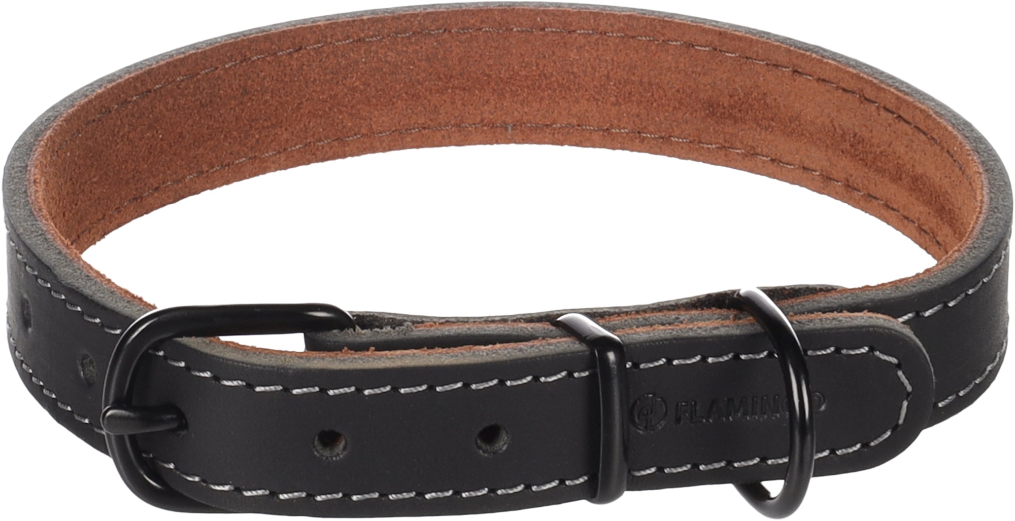 Collier Élégant en Cuir pour Chiens Montana
