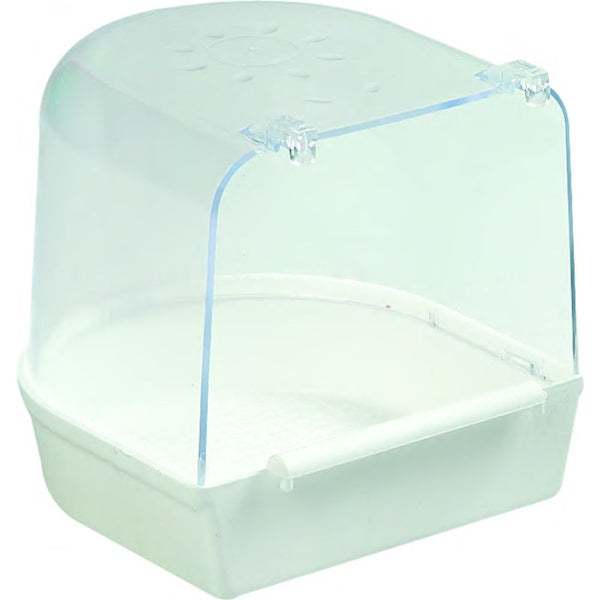 Bain grand, blanc