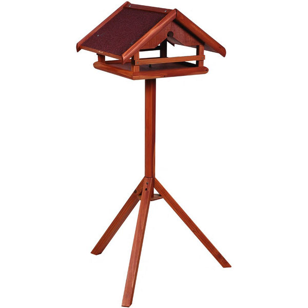 Mangeoire pour oiseaux hafnir + support 42x40,5x119cm