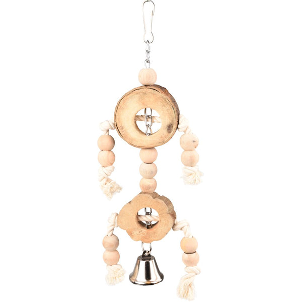 Pendentif en bois avec barres