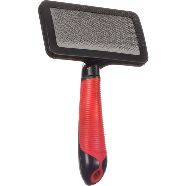Brosse slicker douce avec poignee l