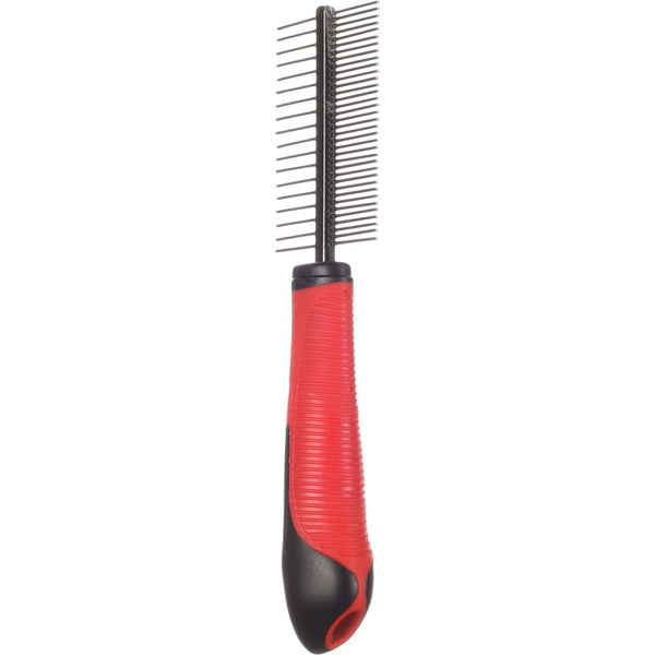 Peigne de toilettage+poignee double