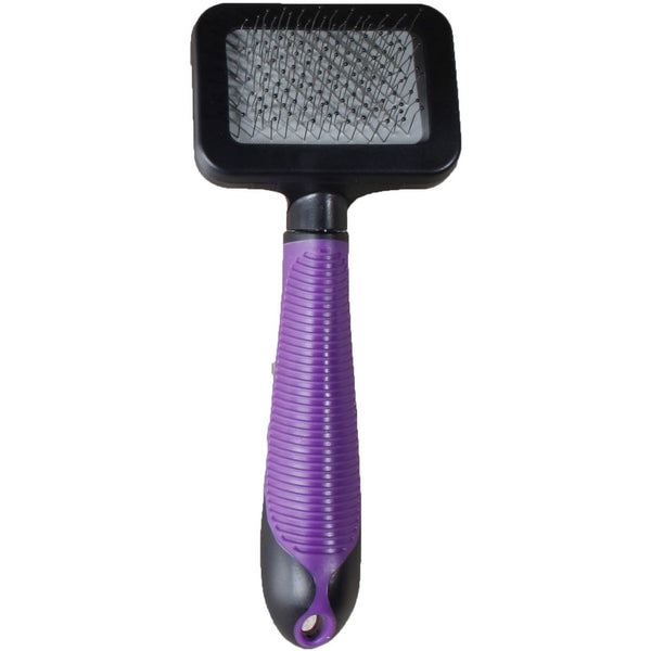 Brosse slicker chat poignee s