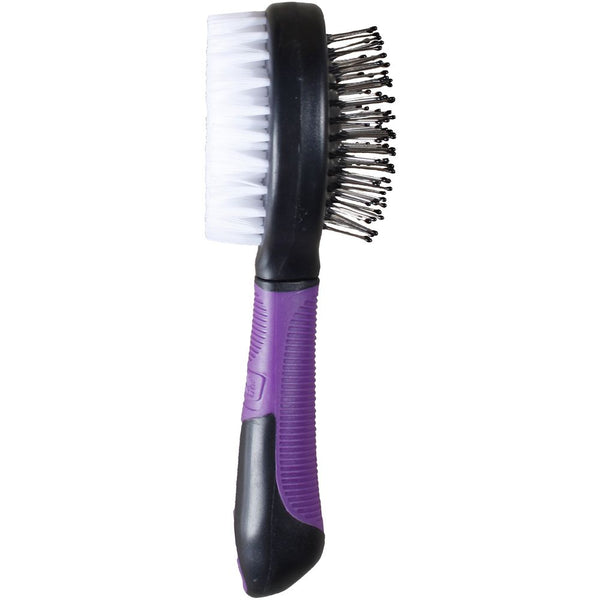 Brosse chats double+poignee s