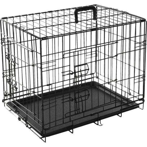 Cage pour chien keo noir s 43x63x49cm
