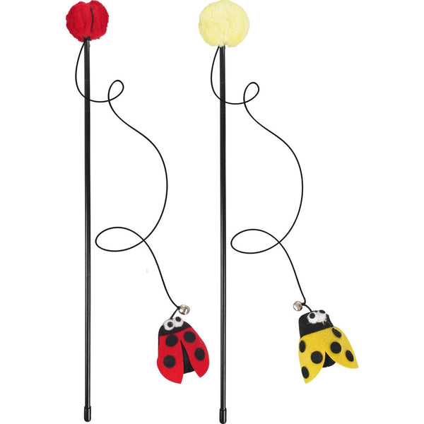 Jchat canne à pêche happy bug assortiment