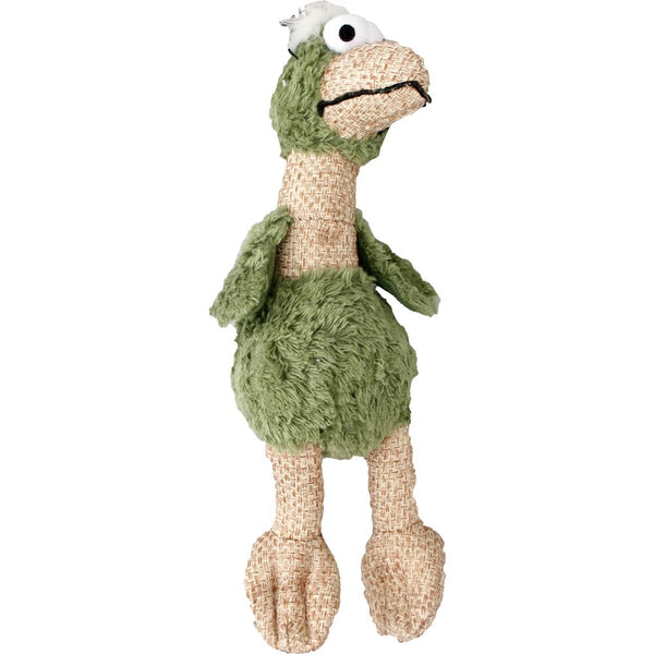 Jchien tangy canard en peluche vert 12x10x30cm