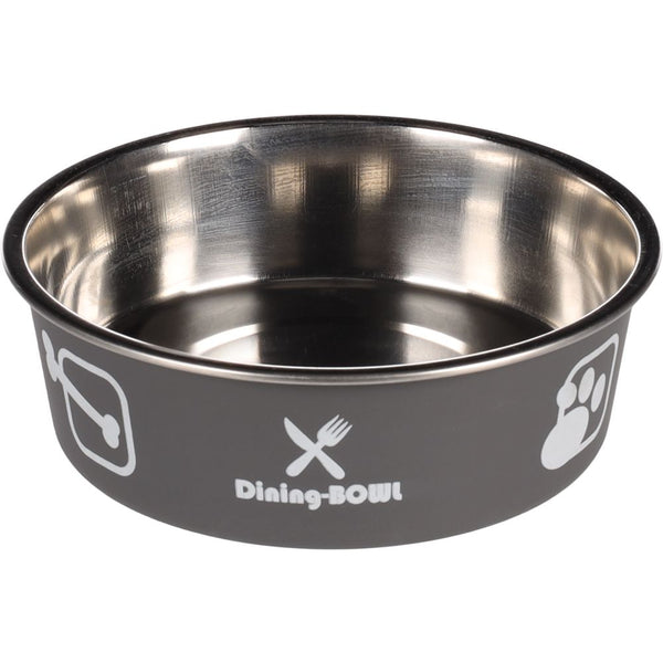 Écuelle pour la nourriture kena gris 14cm450ml