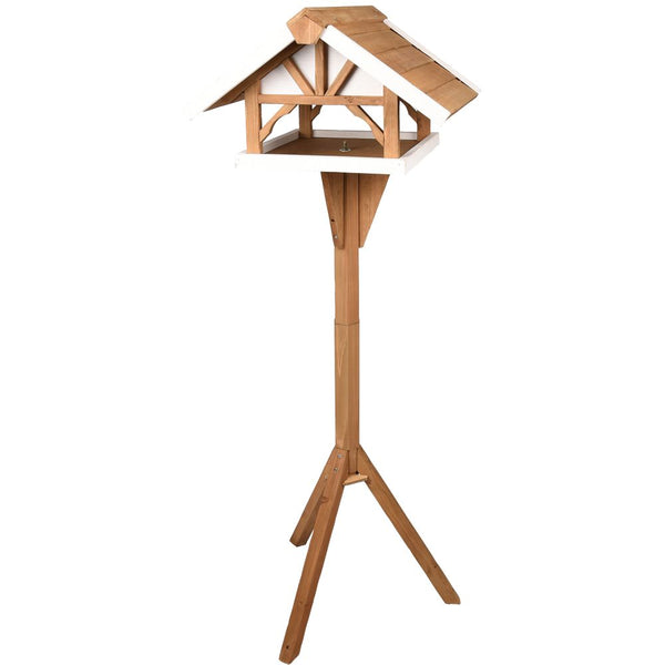 Mangeoire pour oiseaux vintro 44x45,5x27cm + support 99cm