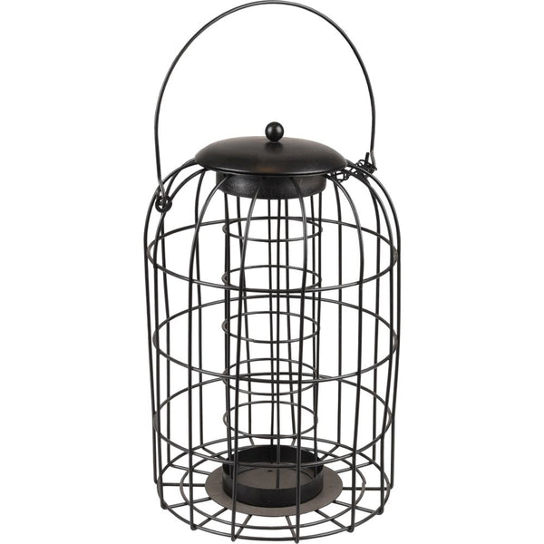 Mangeoire boule de graisse olov noir 17,5x17,5x27cm