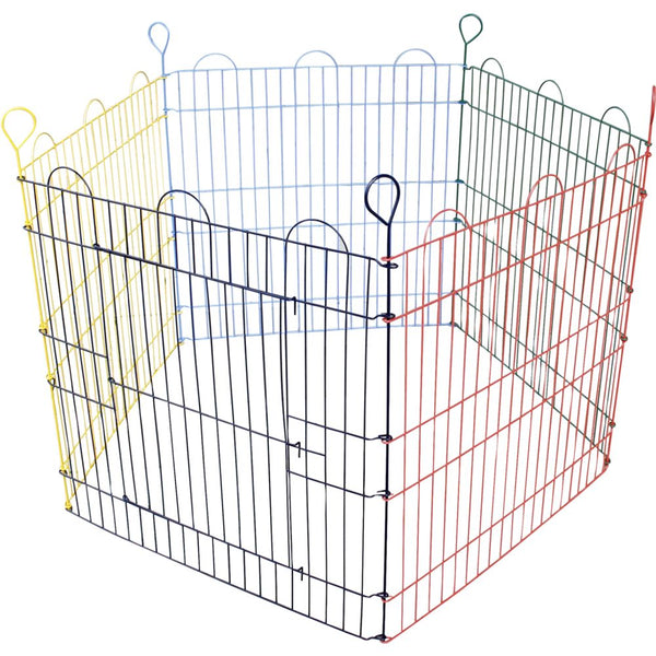 Cage lapin ext. pentagon 60x60cm