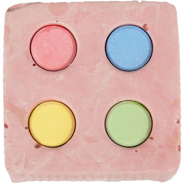 Calcium cube 4 couleurs 120g