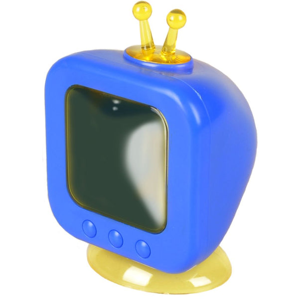 Jr bertrand television bleu 9x7x13cm