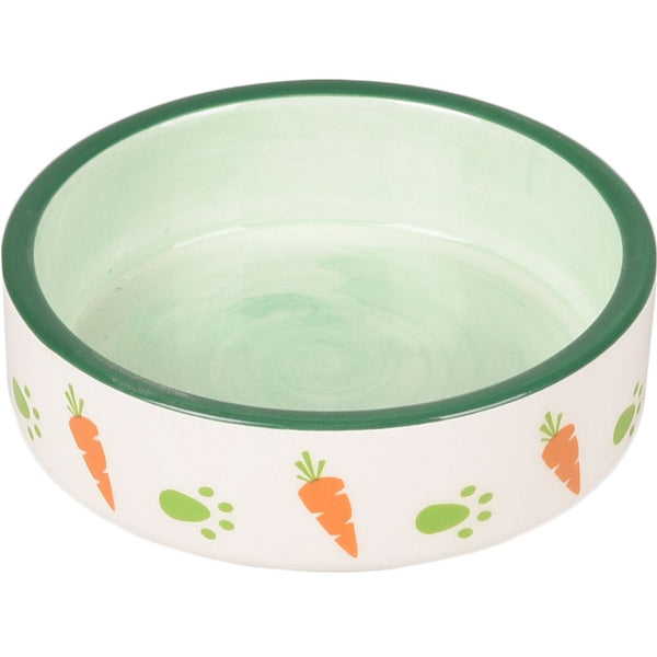 Gamelle nourriture petit rongeur iggy ceramique vert 8,5cm 100ml