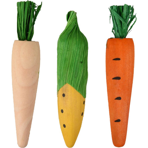 Jr vikas carotte maïs jaune nature orange 3pcs dia. 2x10cm