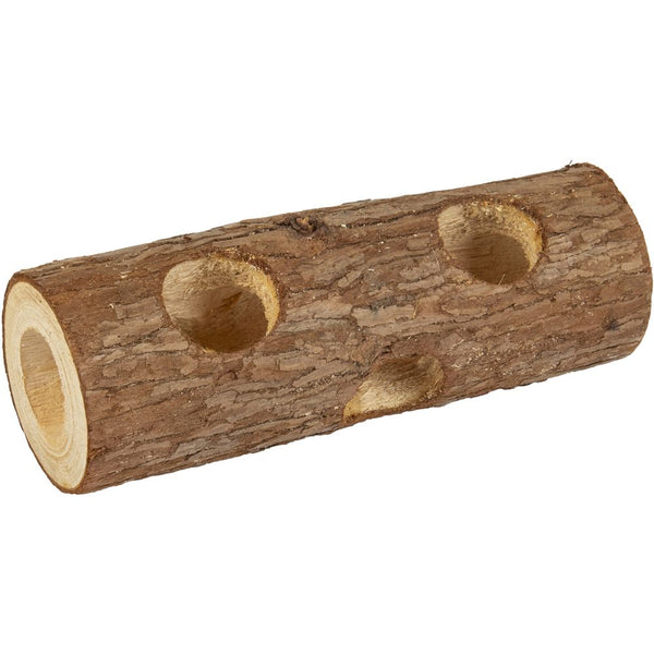 Tunnel pour rongeurs ella bois s l19,5xdia3cm