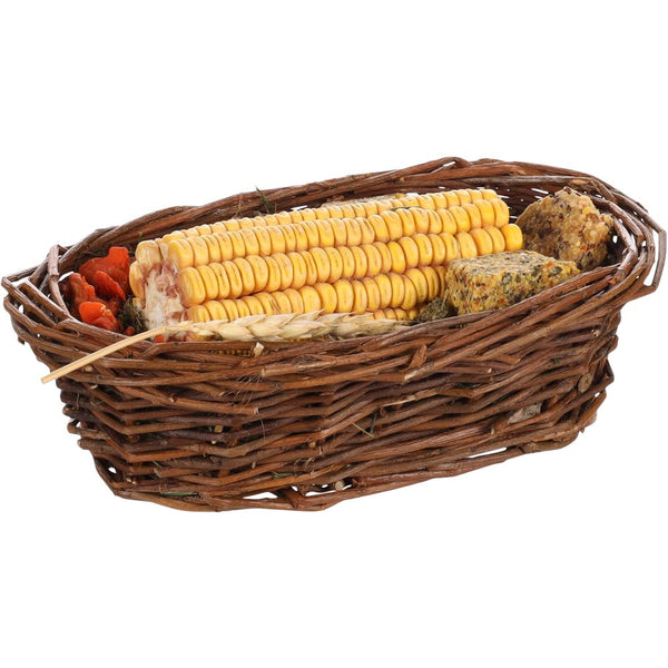 Panier de saule comestible rempli rongeur 150gr