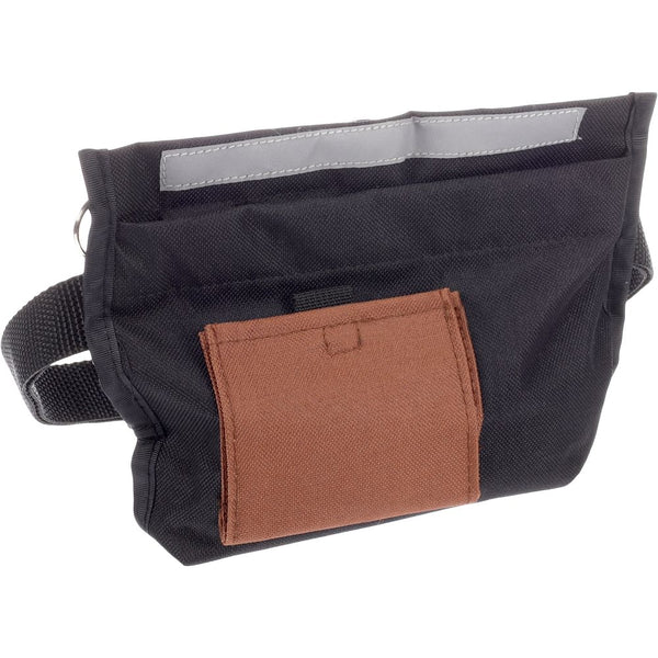 Sac a collations pivo + ceinture ventrale noir 19x22cm