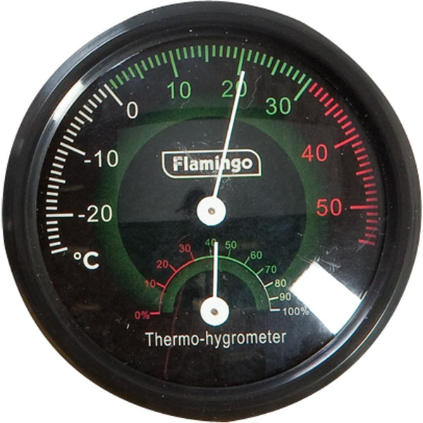 Terr. thermo/hygrometre analogique