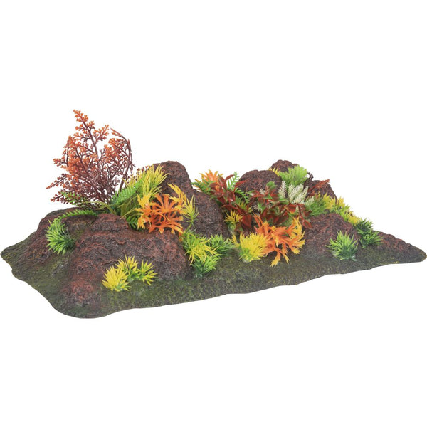 Da radha roche + plante quadrilatere 42,5x23x9,5cm