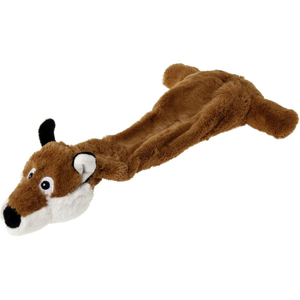 Jchien shaky peluche renard brun 25x46x7,5cm
